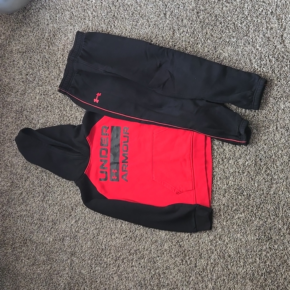 Under Armour Kid's Hoodie and Sweatpants Set